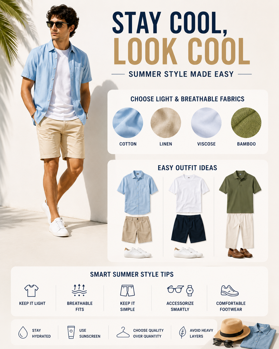 How to Stay Stylish and Comfortable During Summer
